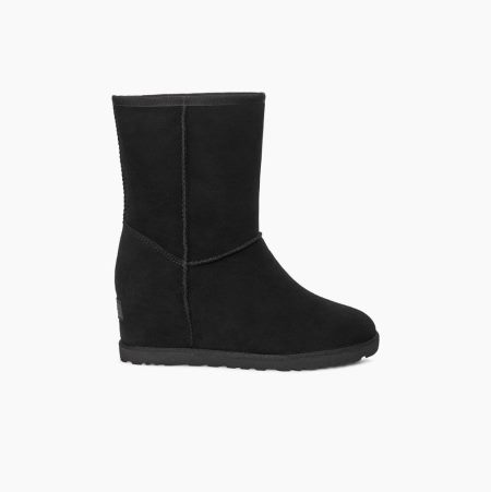 UGG Classic Femme Short Black Boots for Women (TVZS41806)